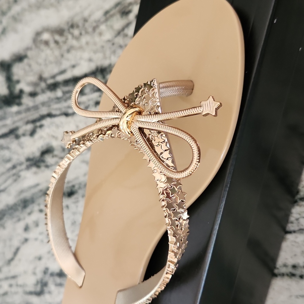 Melissa, Harmomic Elements Gold Sparkle, Sz 8